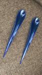 Biodegradable Ice Cream Spoons Creative Plastic Drop Style Multi Color PS