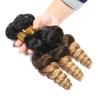 Buy cheap Loose Wave Blonde Ombre Remy Hair Extensions Soft And Clean 1b/4/27 Color from wholesalers