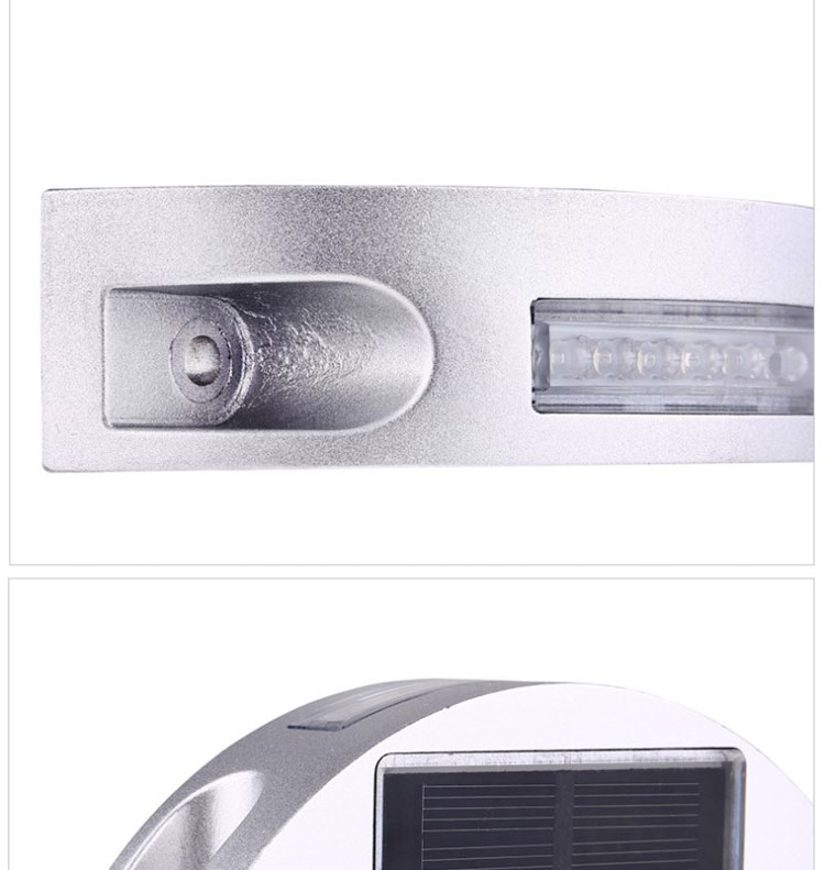 High Visible White LED Solar Flashing Light Road Stud for Traffic Safety