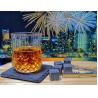Buy cheap Luxury Wooden Cocktail Box Kit Thanksgiving Whiskey Glass And Stone Set from wholesalers