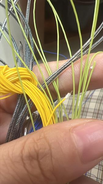 Polyester Coated Yarn PVC Stirling Yarn Customize Coating Thread Sewing Waxed