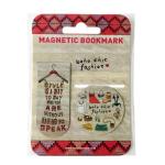 Childrens Cute Magnetic Bookmarks Magnetic Gift ODM With Full Color Printed Art