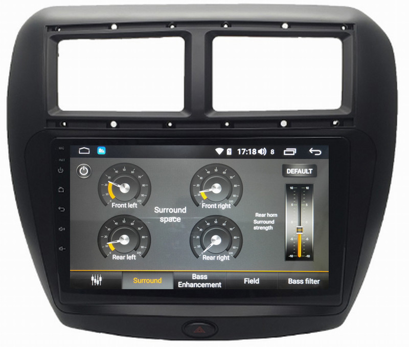 Ouchuangbo car audio radio gps for FAW V5 support BT MP3 mirror link android 8.1 OS 4+64