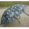Buy cheap Large Size Compact Vented Golf Umbrella Handle Open Print Fabric With Leaves from wholesalers
