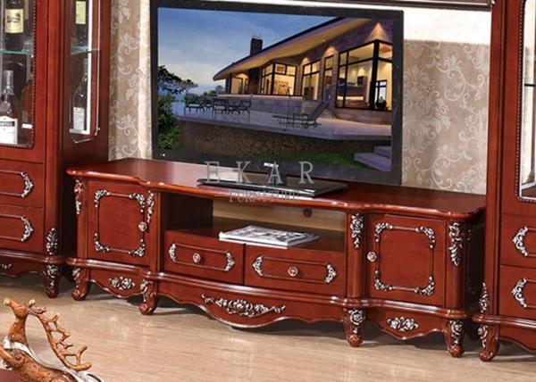 Buy cheap TV cabinet living room antique wooden furniture from wholesalers