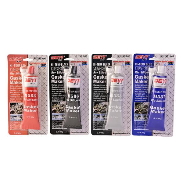 Chemical Resistant Clear Acetic Silicone Sealant Gasket Glue For Footwear
