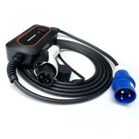 Buy cheap SAE J1772 Type 1 EV Charger Blue CEE Plug 7Kw 32A Portable EV Charger product