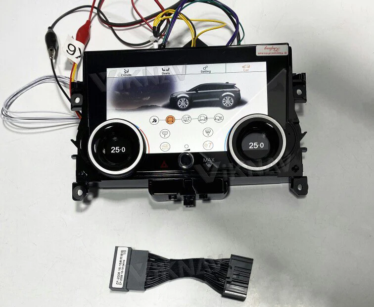 Air Condition Panel For Land Rover Evoque L551 L538 2012-2018 Wide Angle Car Radio display Touch LCD Screen Control