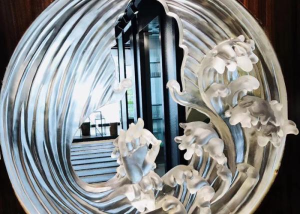 Buy cheap Flat Liuli Crystal Glass from wholesalers