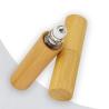 Buy cheap 10ml Bamboo Cosmetic Packaging Roll On Glass Bottle With Roller Ball from wholesalers