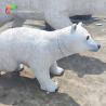 Buy cheap Sunproof Outdoor Fiberglass Animals Polar Bear from wholesalers