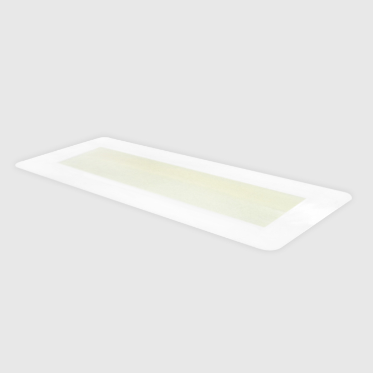 4"x 5" Gelling Fiber Wound Dressing- Absorbs and Isolates Wound Drainage and Bacteria, Micro-Contours to The Wound Bed