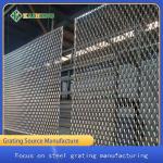 304 Stainless Steel Wall Decorative Wire Mesh Rhombic Aluminum Door Curtain