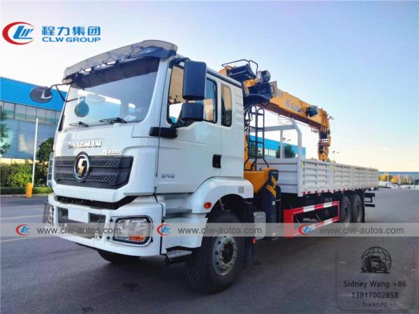 Buy cheap Shacman H3000 6x4 12T Truck Mounted Telescopic Crane from wholesalers