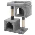 Attractive Inexpensive Songmics Cat Tree Sisal Covered Light Grey Free