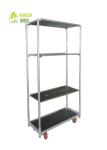Danish Flower Trolley Hot Galvanized Danish Flower Trolley Display Rack Flower