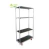 Buy cheap Hand Flower Danish Container Cart Hot Galvanizing RUBBER Wheel from wholesalers