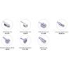 Buy cheap Adult Spo2 Sensor TPU Jacket 6 Pin Lemo Connector 5pin 40 degree Digital Infinium Omni II from wholesalers