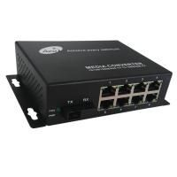Buy cheap 28Gbps 8 Port Fiber Media Converter 1310nm 1550nm product