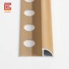 Buy cheap Brass Gold Metal Pencil Tile End Trim Aluminium 6063 Tile Edge Trim For Backsplash from wholesalers