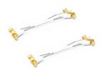 SMP Female Right Angle RF Cable Assemblies For Mobile Communication Cable