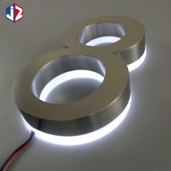 Buy cheap Wall Mounted LED Backlit Sign Board Stainless Steel LED Channel Letters Sign from wholesalers