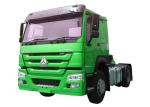 Green 2018 Year Used Howo N7 Tractor 8000kg Diesel Tractor Trailer Head