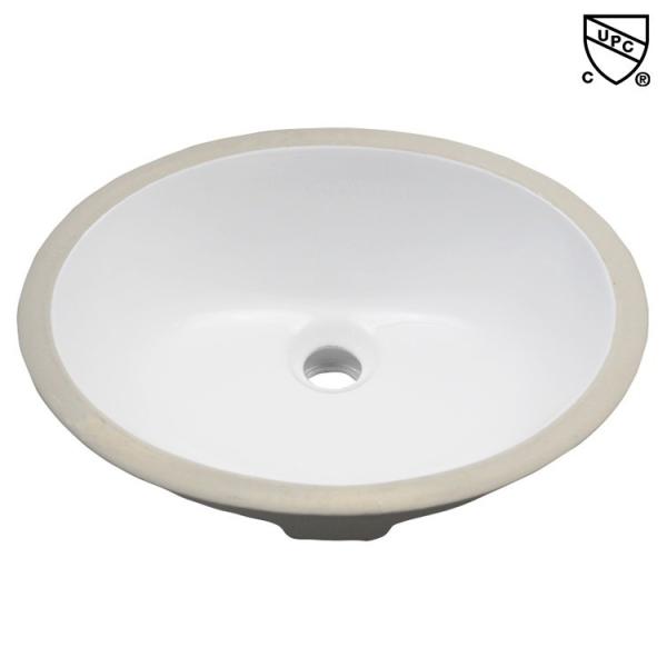 Buy cheap 20 Inch American Standard Ovalyn Undermount Bathroom Sink In White from wholesalers