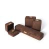 Buy cheap Wholesale manufacturing Luxury Jewellery Box Personalized Custom high end Necklace Bracelet Earrings Ring jewelry set Packaging Velvet brown Jewelry from wholesalers