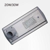 Buy cheap Waterproof IP66 20W 40W 6500K LED Solar Street Light product