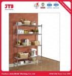 100kgs Bedroom Closet Wire Shelving Detachable 1200mm Shelf