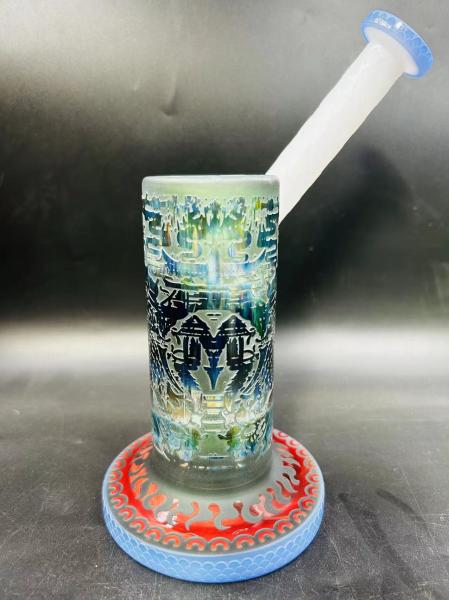 Buy cheap Colorful Glass Hookah Smoking Pipe 6Inch Shisha Bong Water Pipe from wholesalers