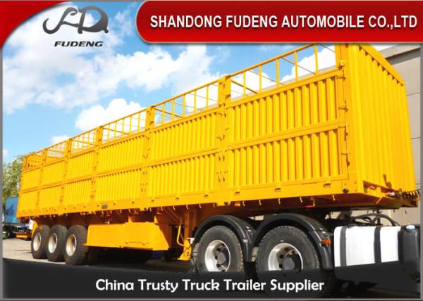Buy cheap Livestock Transport 12.5M 3 Axles Dropside Trailer from wholesalers