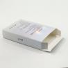 Buy cheap White Cardboard Holographic Film Paper Cosmetic Box Packaging CMYK Custom Logo from wholesalers