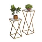 Luxury flower pot stand rack metal organizer shelf display rack