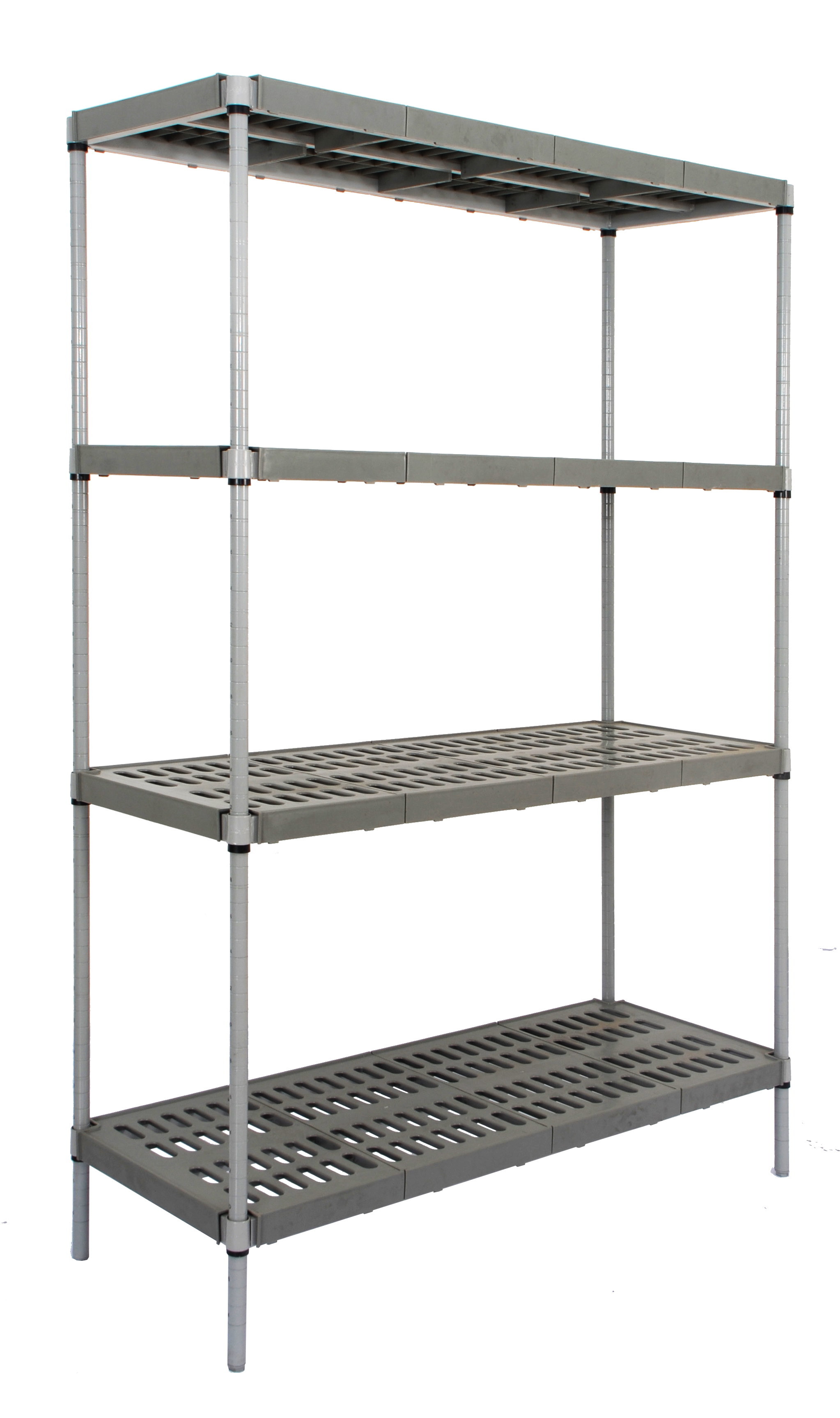 Commercial Polymer Shelving And Plastic Stainless Steel Chromed Plated With Powder Coated Wire Shelf