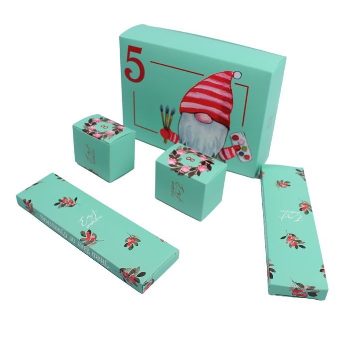 Custom Paper Boxes Custom Luxury Boxes Wholesale Box Packaging With Christmas Festival Element