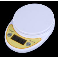 Buy cheap Round Platform Kitchen Weight Scale 5kg With Over Load Indication product