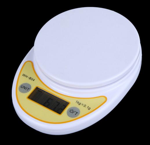Buy cheap Round Platform Kitchen Weight Scale 5kg With Over Load Indication from wholesalers