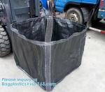 Polypropylene Woven FIBC Jumbo Bags , Plastic Jumbo Bag Building Material FIBC