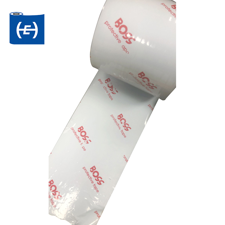 Blue LDPE Sticky Window Protection Film For Aluminium Profiles Window and Door frame