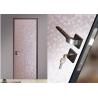 Buy cheap Single leaf aluminum flat plain white hollow interior house doors from wholesalers