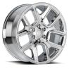 Buy cheap Grey Dodge RAM 1500 Chevrolet Replica Wheels 22 Inch 5 Lug 2684 5x5.5 from wholesalers