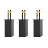 Buy cheap PLC Led Lighted Hydraulic Pneumatic Rising Bollard SS304 IP68 from wholesalers