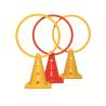 Buy cheap Outdoor Exercising Tourtop Large Disc Soccer Marking Marker Cone Obstacle Sign Horn Agility Training from wholesalers