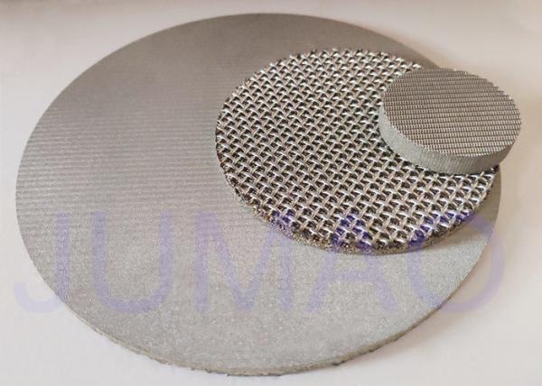 Buy cheap Stainless Steel Sintered Filter Disc 5-3000mm Diameter For Pharmacy Industry from wholesalers