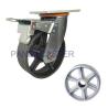 Buy cheap Heavy Duty Cast Iron Wheel High Temperature Resistant Casters With Brake Device from wholesalers