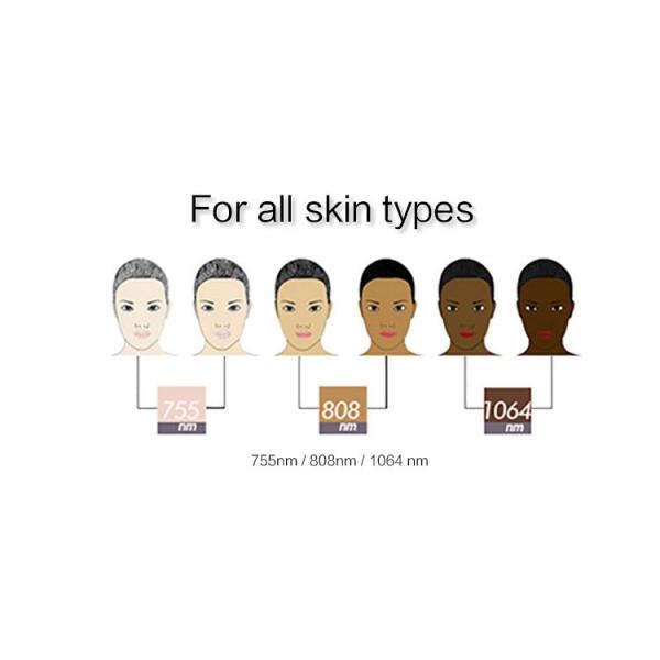 808 Diode Laser Hair Removal Machine Professional Stationary Style With Compressor Cooling