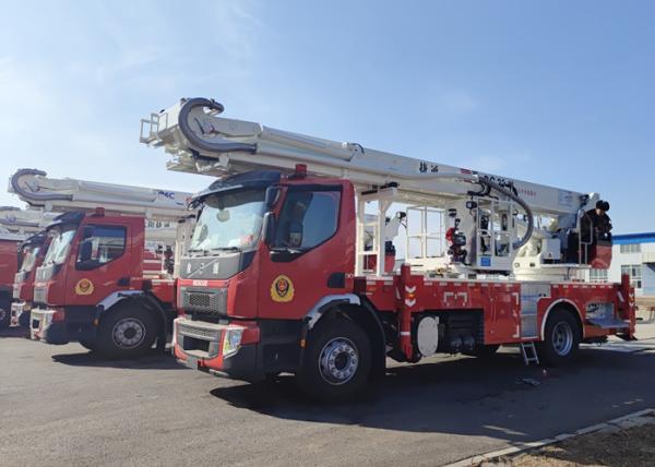 Buy cheap Shanghai Jindun 320kw/Hp 70m Aerial Tower Fire Truck from wholesalers