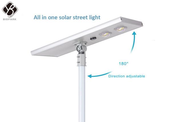 Buy cheap IP67 Solar Powered Street Lights 50W , LED Solar Street Lamp 3 Years Warranty from wholesalers
